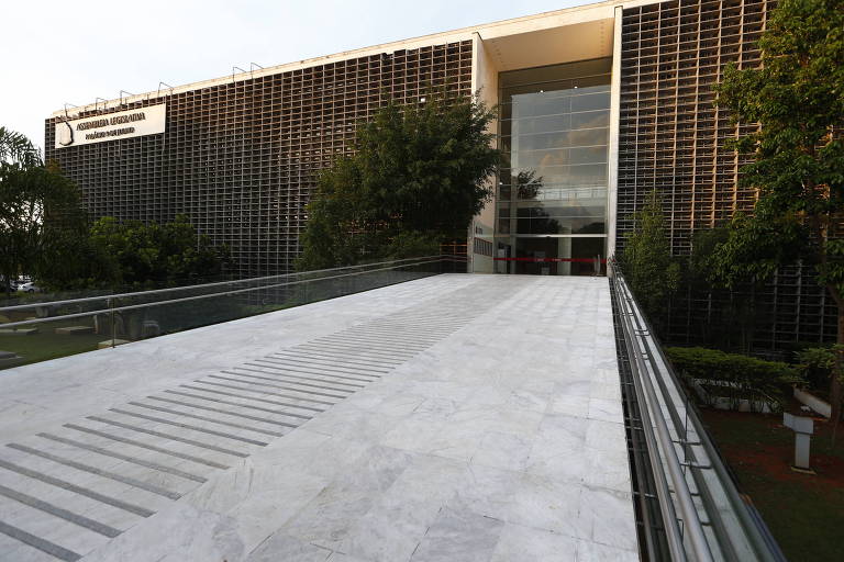 Prédio da Assembleia Legislativa de SP