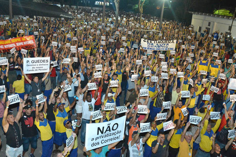 Greve dos Correios em 2019